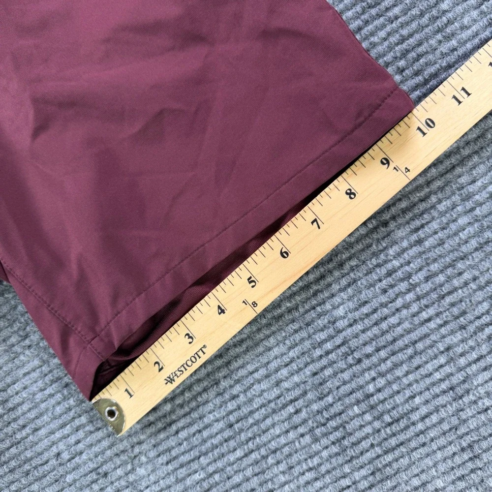 Ten Thousand Interval Shorts Mens 28 Burgundy Maroon 7